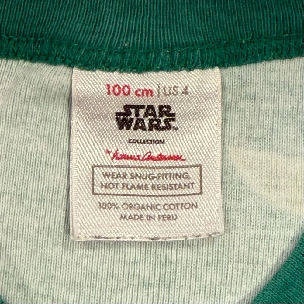 Hanna Andersson Grogu Pajama Set Boys 4 100 cm Girls Long Johns The Mandalorian